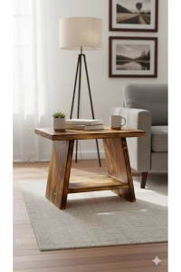 Ahşap Sehpa Masif 30mm